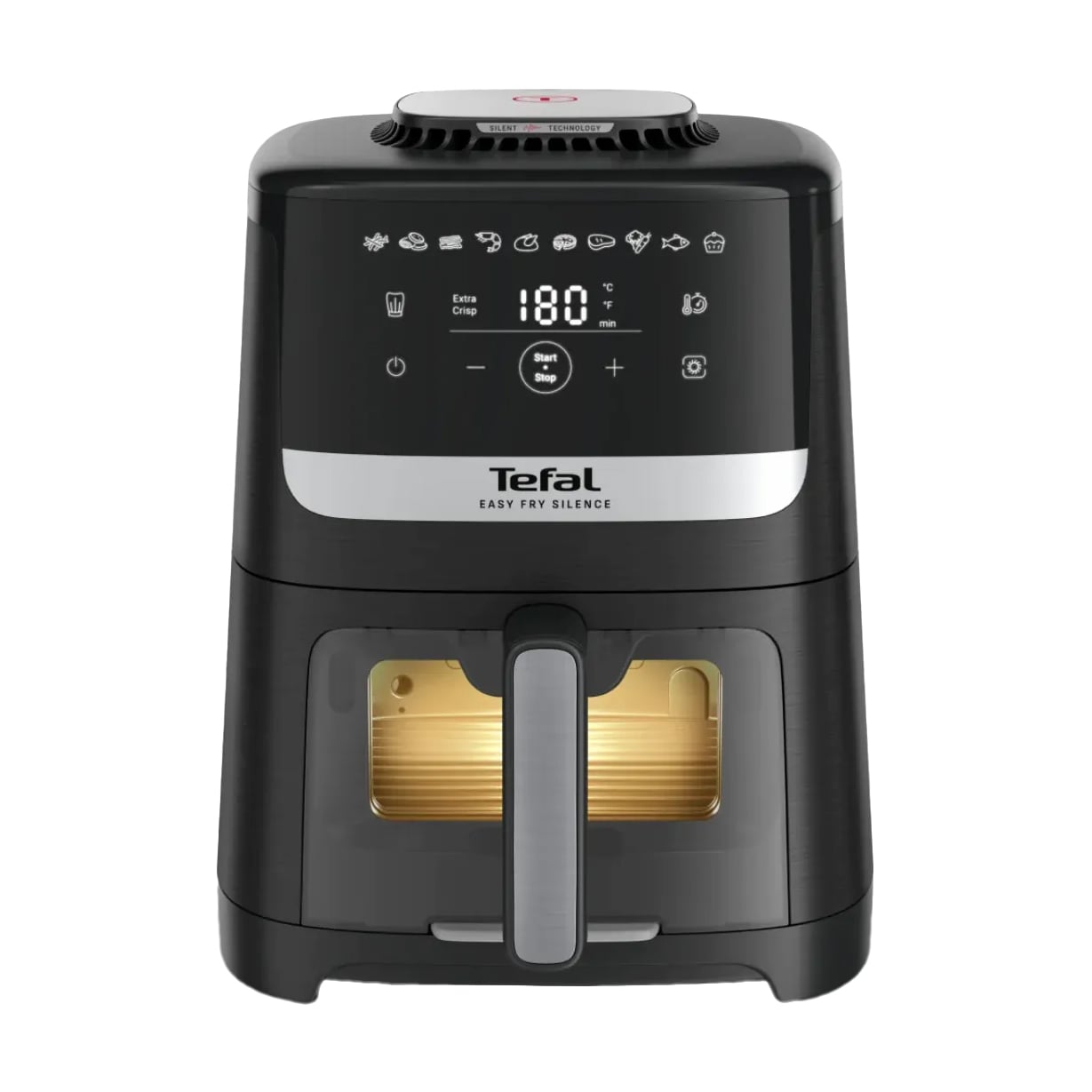 Мультипіч Tefal Easy Fry Silence Vision чорна (EY5568E0)